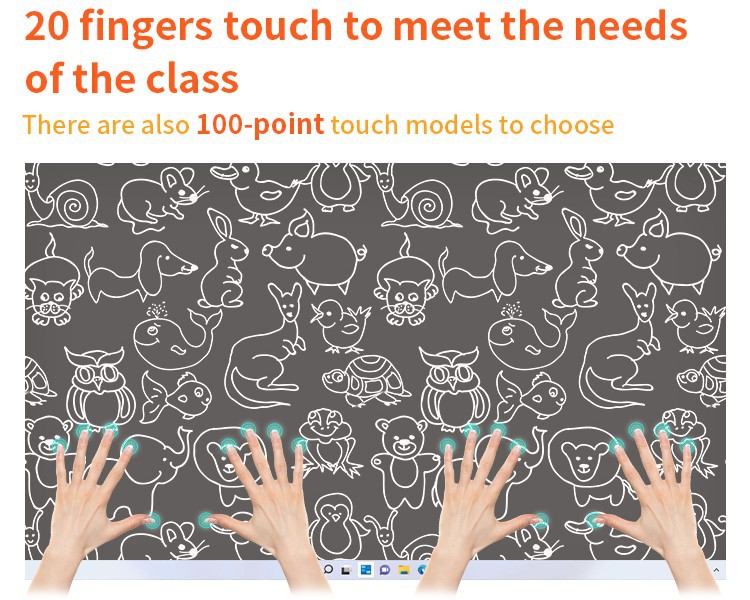 Joararri 20 fingers touch Joararri 20 fingers touch