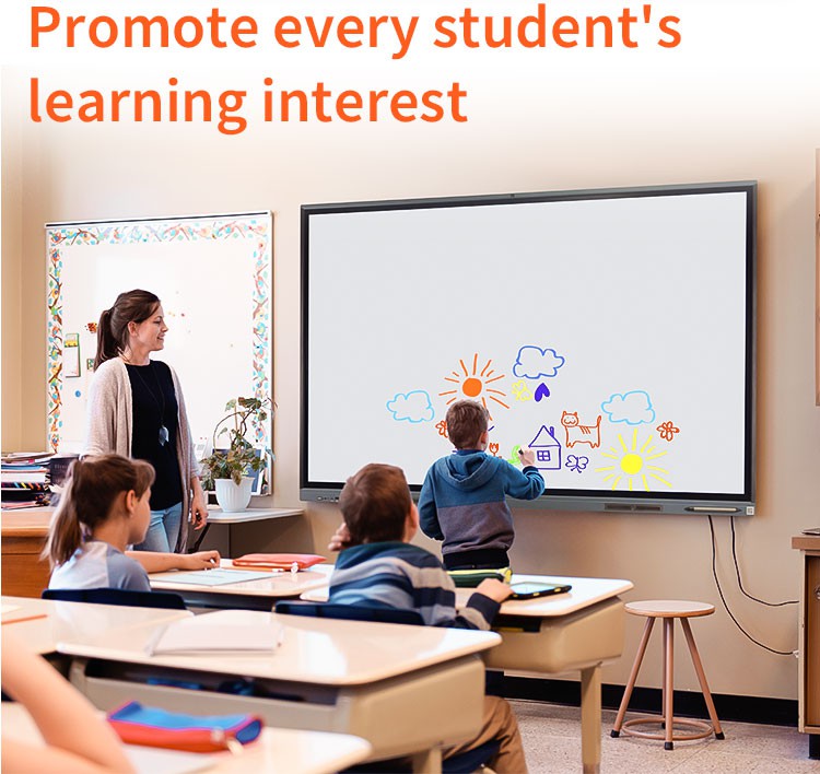 Jorarri smart board in classroom Jorarri smart board in classroom